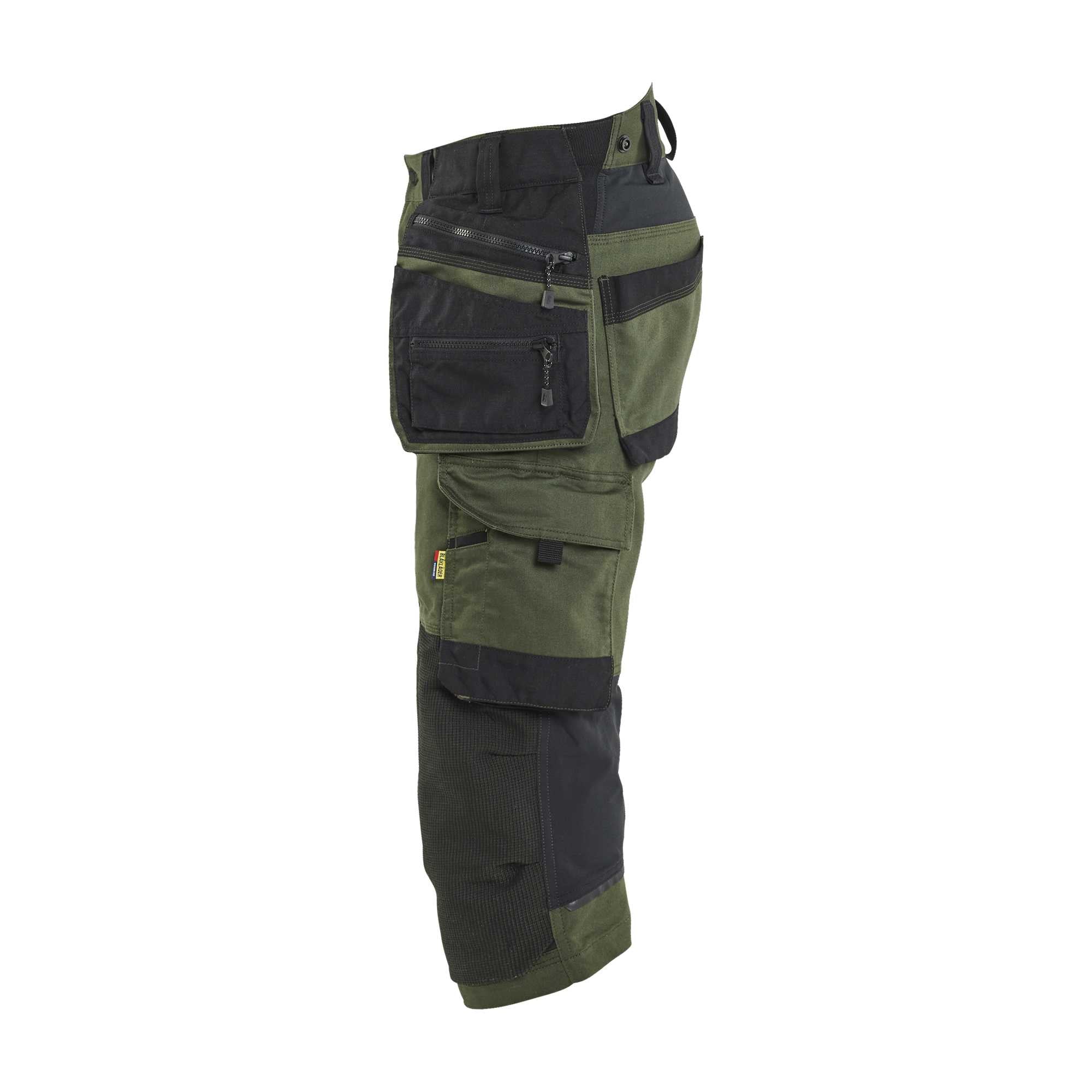 BLAKLADER 19771149 STRIKER Pirate trouser with stretch Work Pirate Bermuda Men - CORDURA Denim